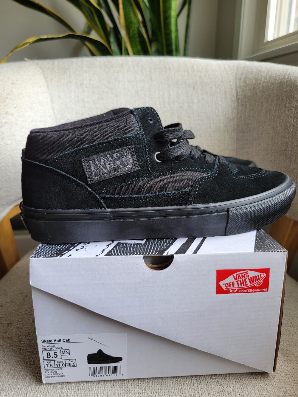 🛹 VANS Skate Half Cab 8.5